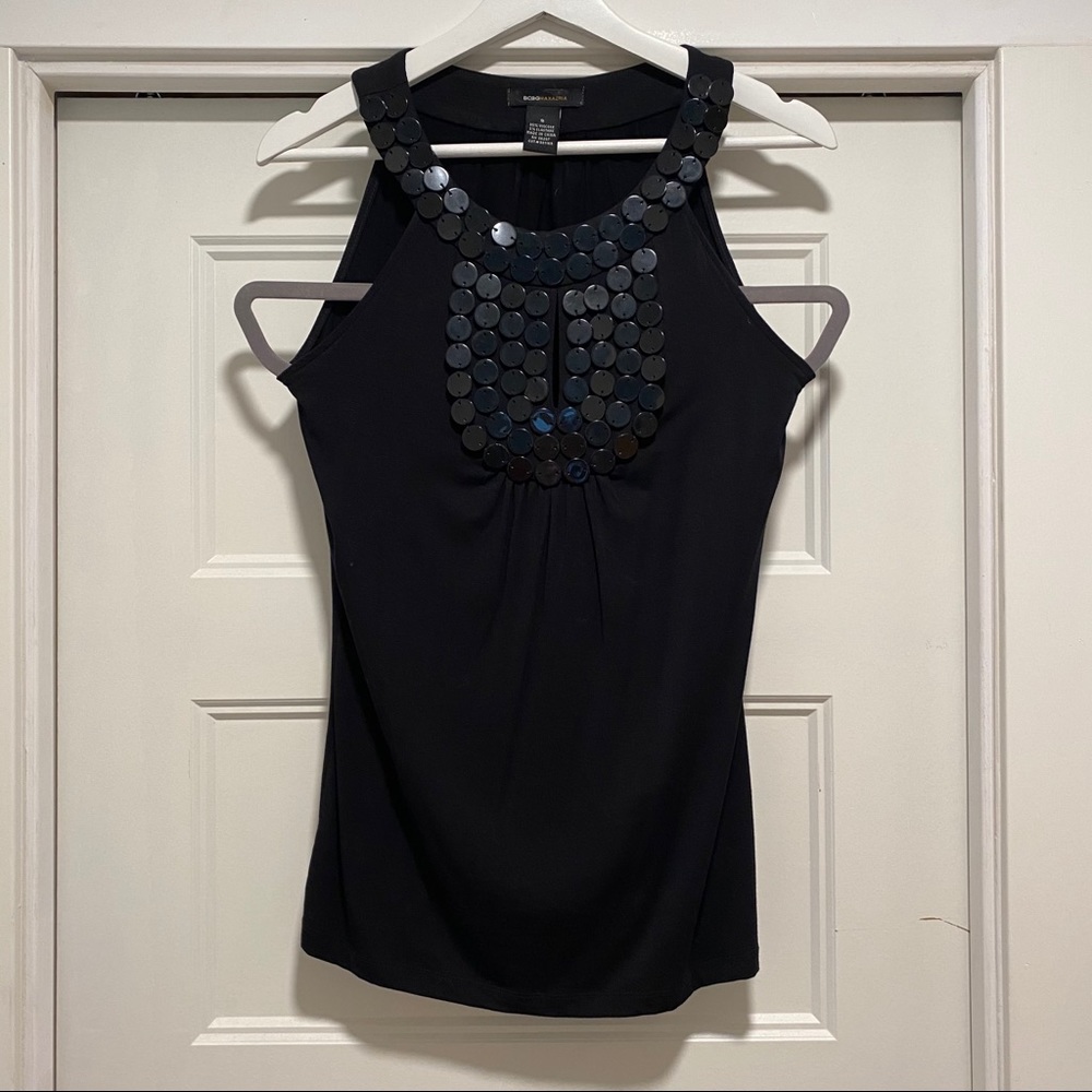 🖤 BCBG black sleeveless top